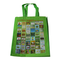 丽水LB11覆膜无纺布广告袋